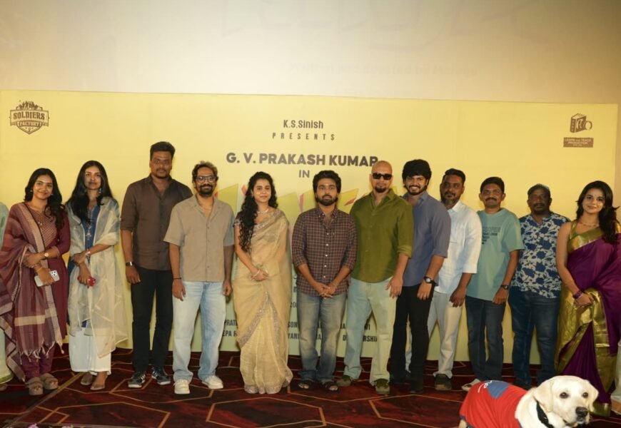 பிரார்த்தனாவுடன் ஜோடி சேரும் ஜி.வி. பிரகாஷ்… “நிஞ்ஜா” புதிய படம் அறிவிப்பு!