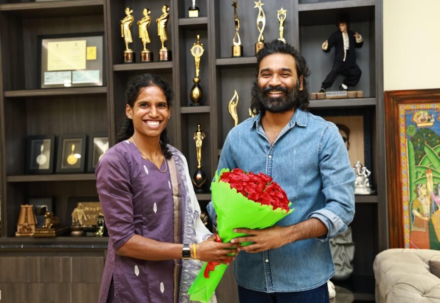 மூன்று பதக்கங்கள் வென்ற வித்யா ராமராஜ்.. நேரில் வாழ்த்து தெரிவித்த தனுஷ்! மூன்று பதக்கங்கள் வென்ற வித்யா ராமராஜ்.. நேரில் வாழ்த்து தெரிவித்த தனுஷ்!